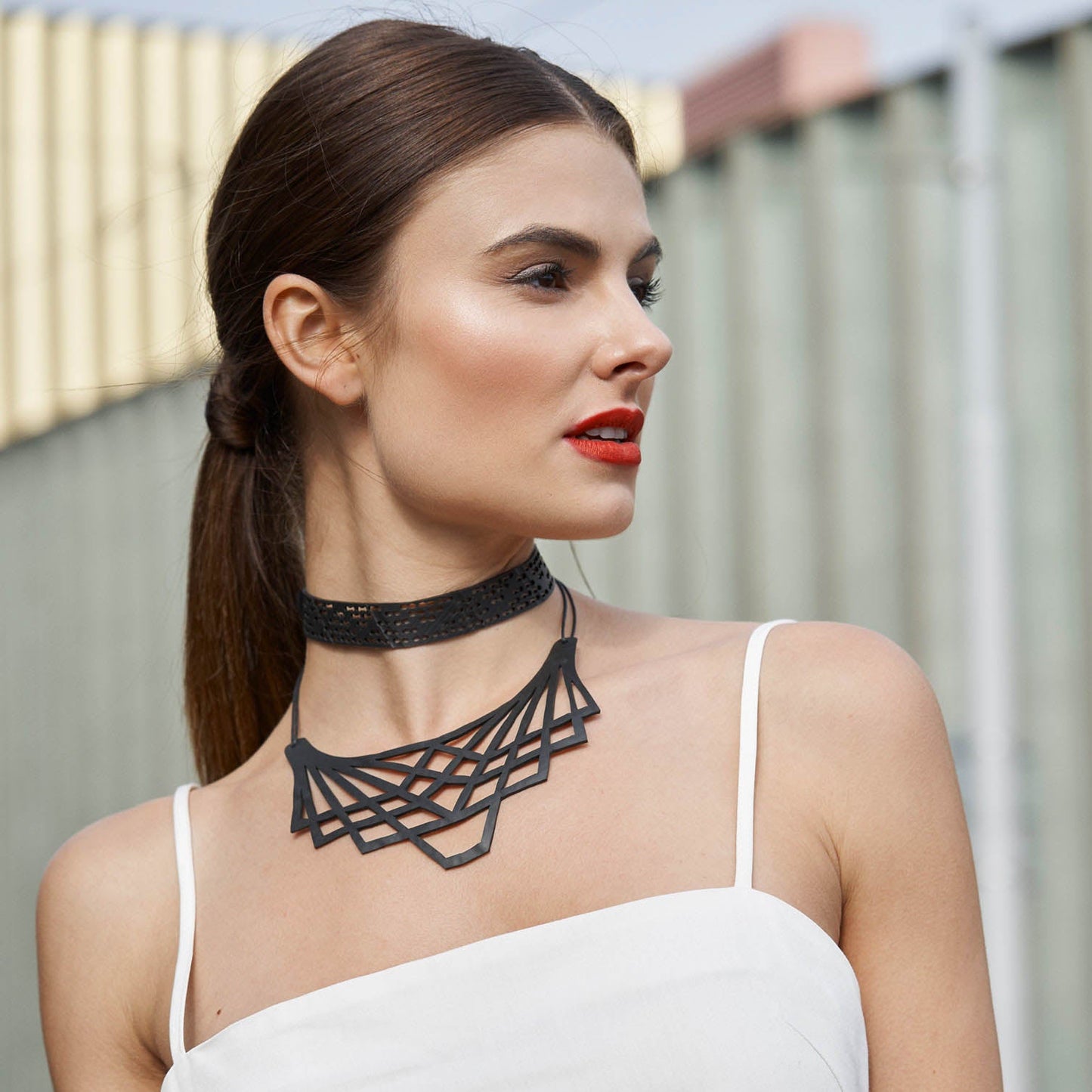 Vita Handmade Rubber Choker