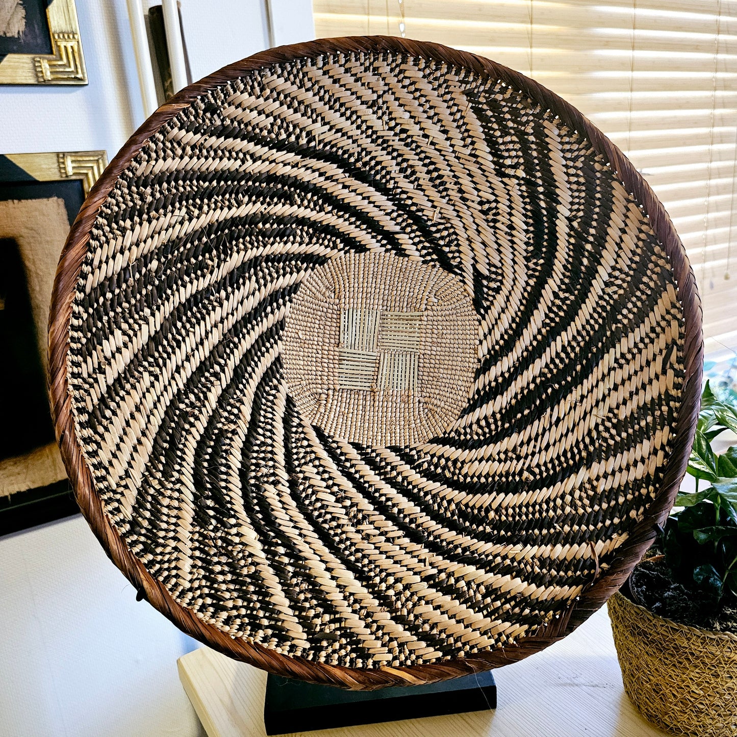 Handmade Wall Baskets | African Zimbabwe Baskets | Boho Wall Decor | A45