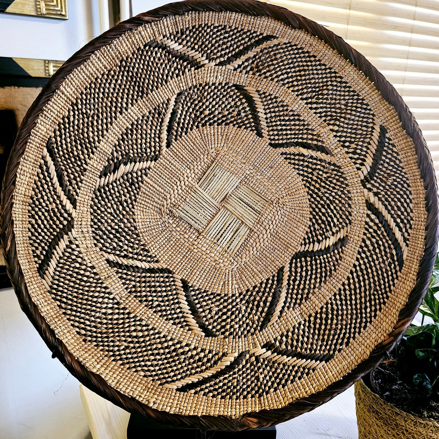 Handmade Wall Baskets | African Zimbabwe Baskets | Boho Wall Decor | B45