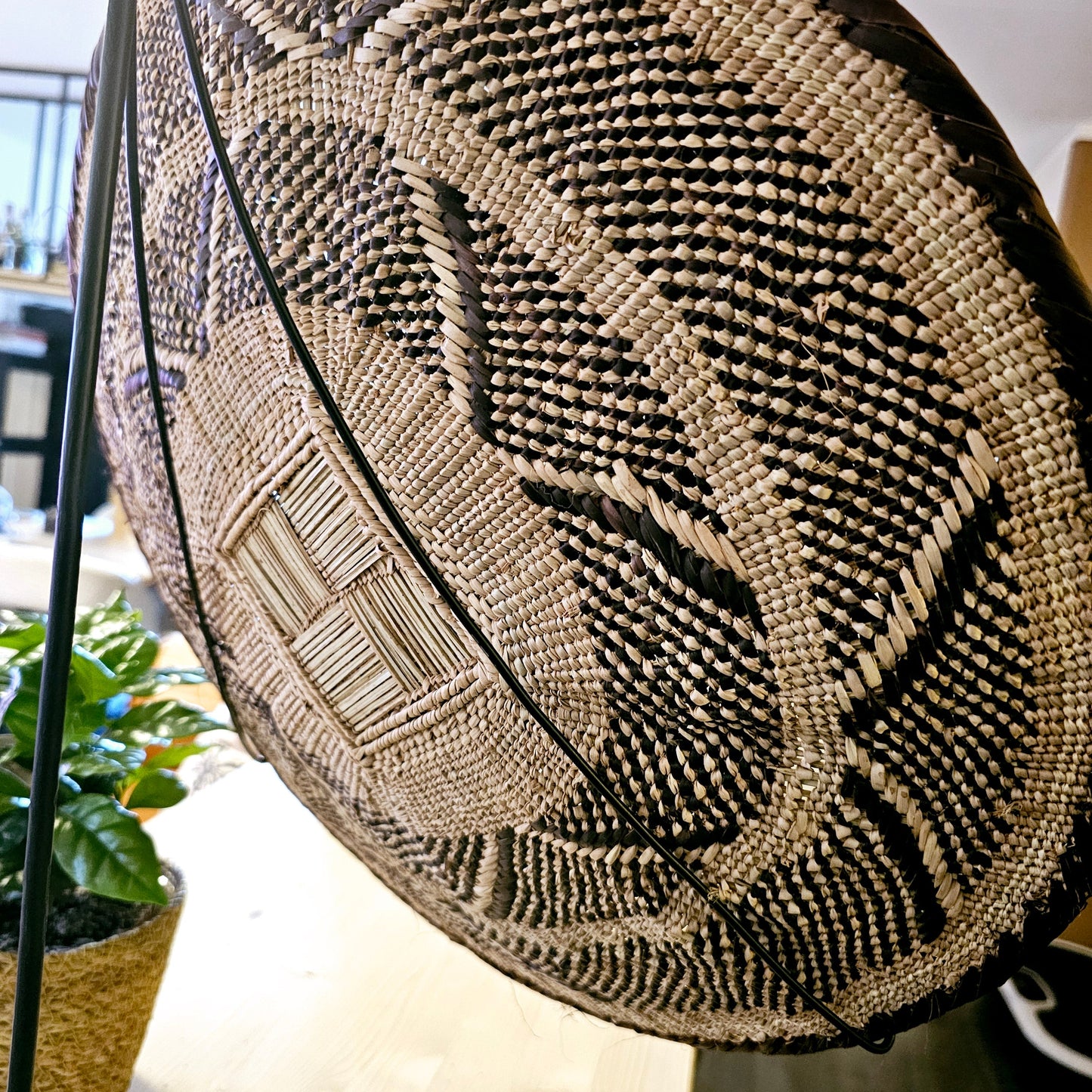 Handmade Wall Baskets | African Zimbabwe Baskets | Boho Wall Decor | B45