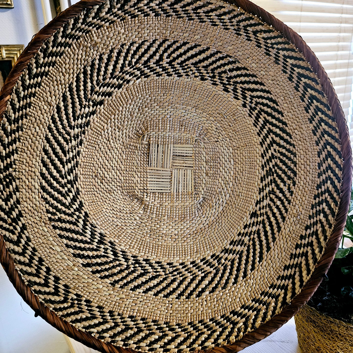 Handmade Wall Baskets | African Zimbabwe Baskets | Boho Wall Decor | C45