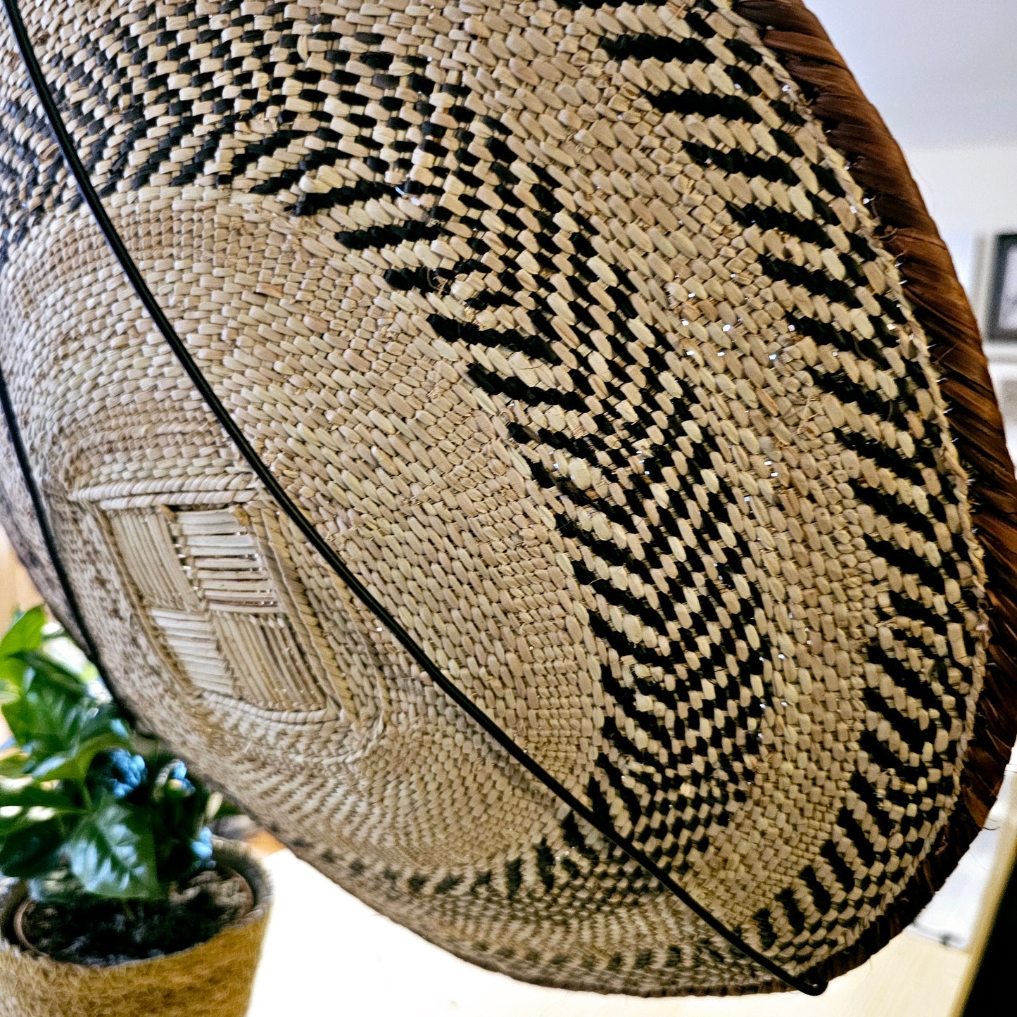 Handmade Wall Baskets | African Zimbabwe Baskets | Boho Wall Decor | C45