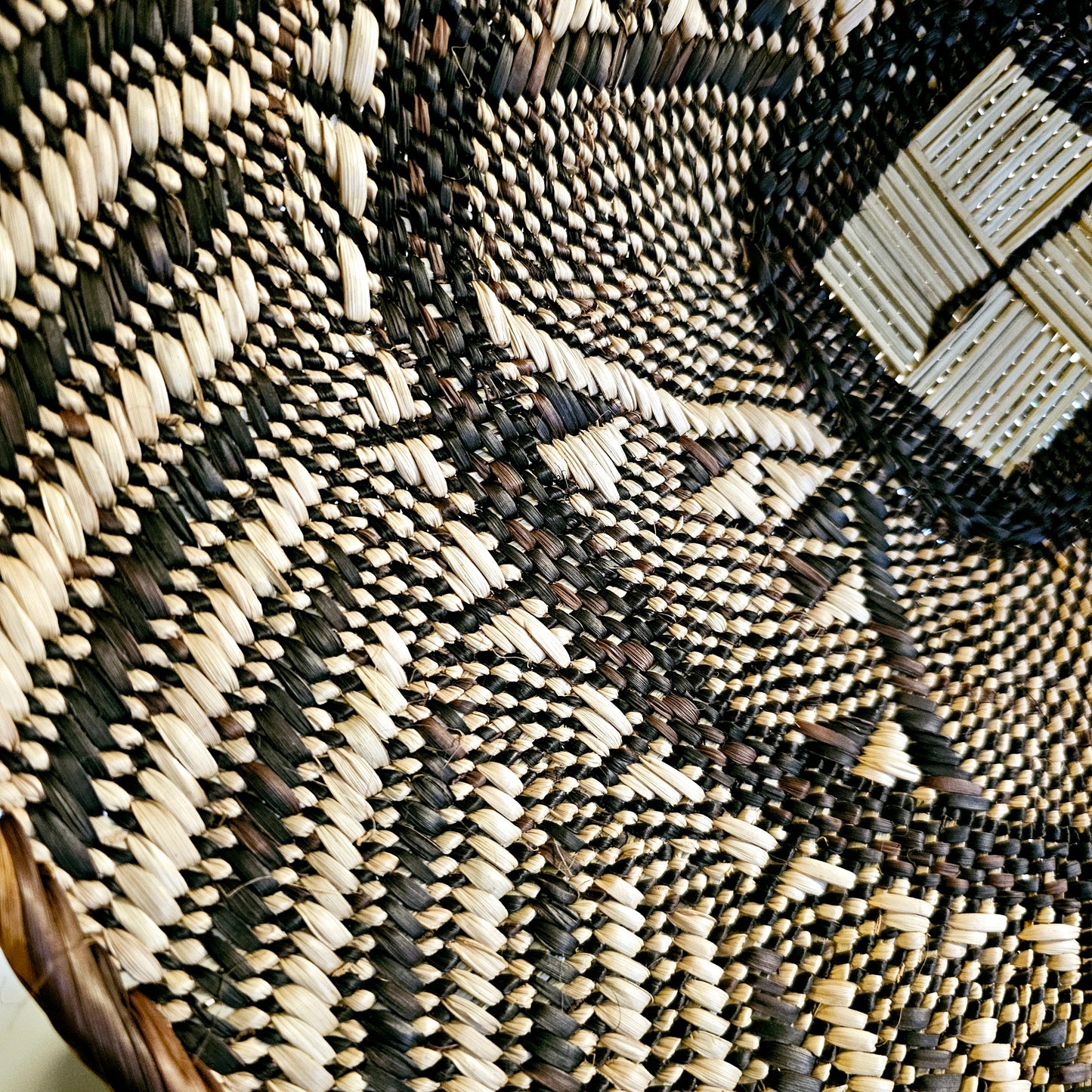 Handmade Wall Baskets | African Zimbabwe Baskets | Boho Wall Decor | D45