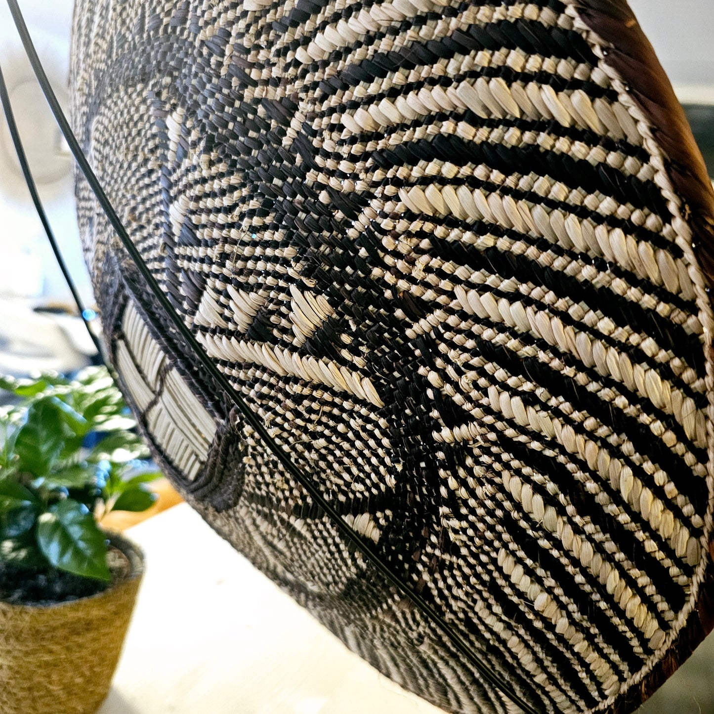 Handmade Wall Baskets | African Zimbabwe Baskets | Boho Wall Decor | D45