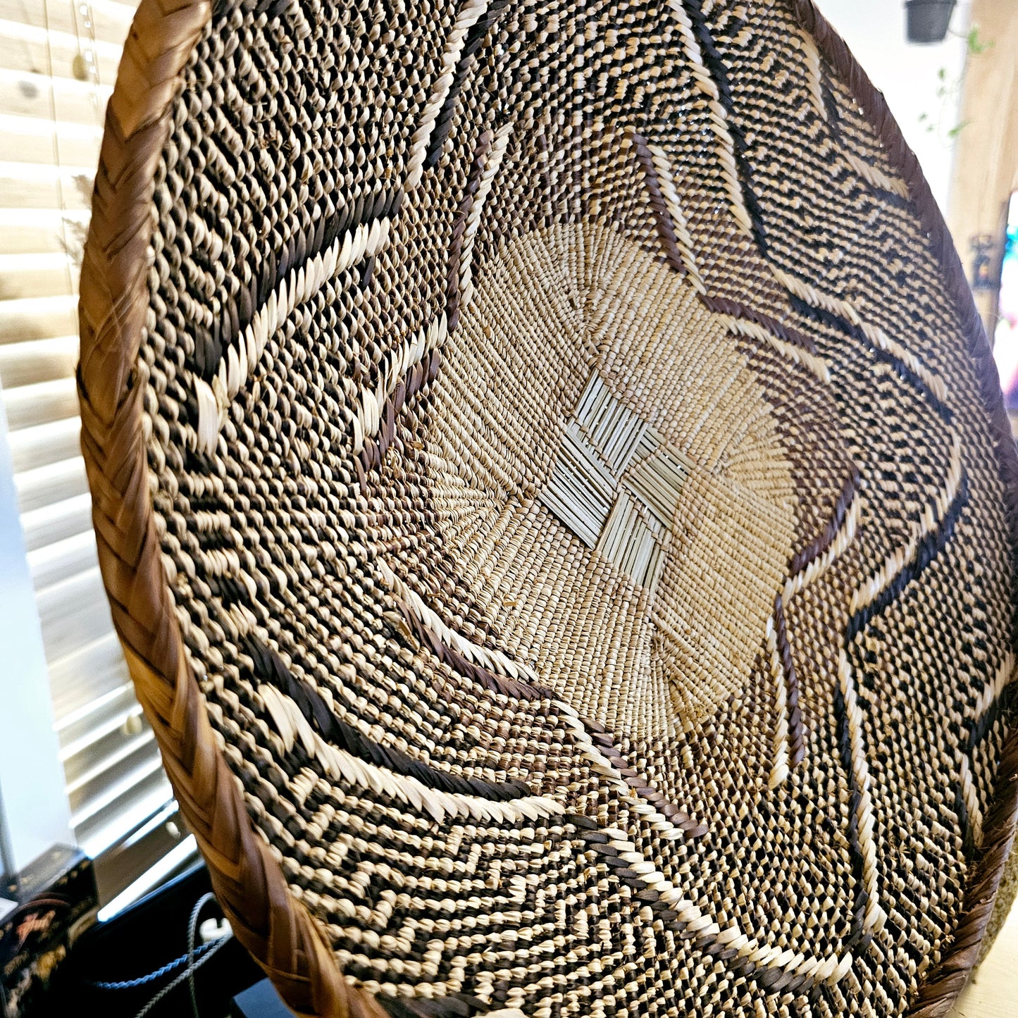 Handmade Wall Baskets | African Zimbabwe Baskets | Boho Wall Decor | E45.