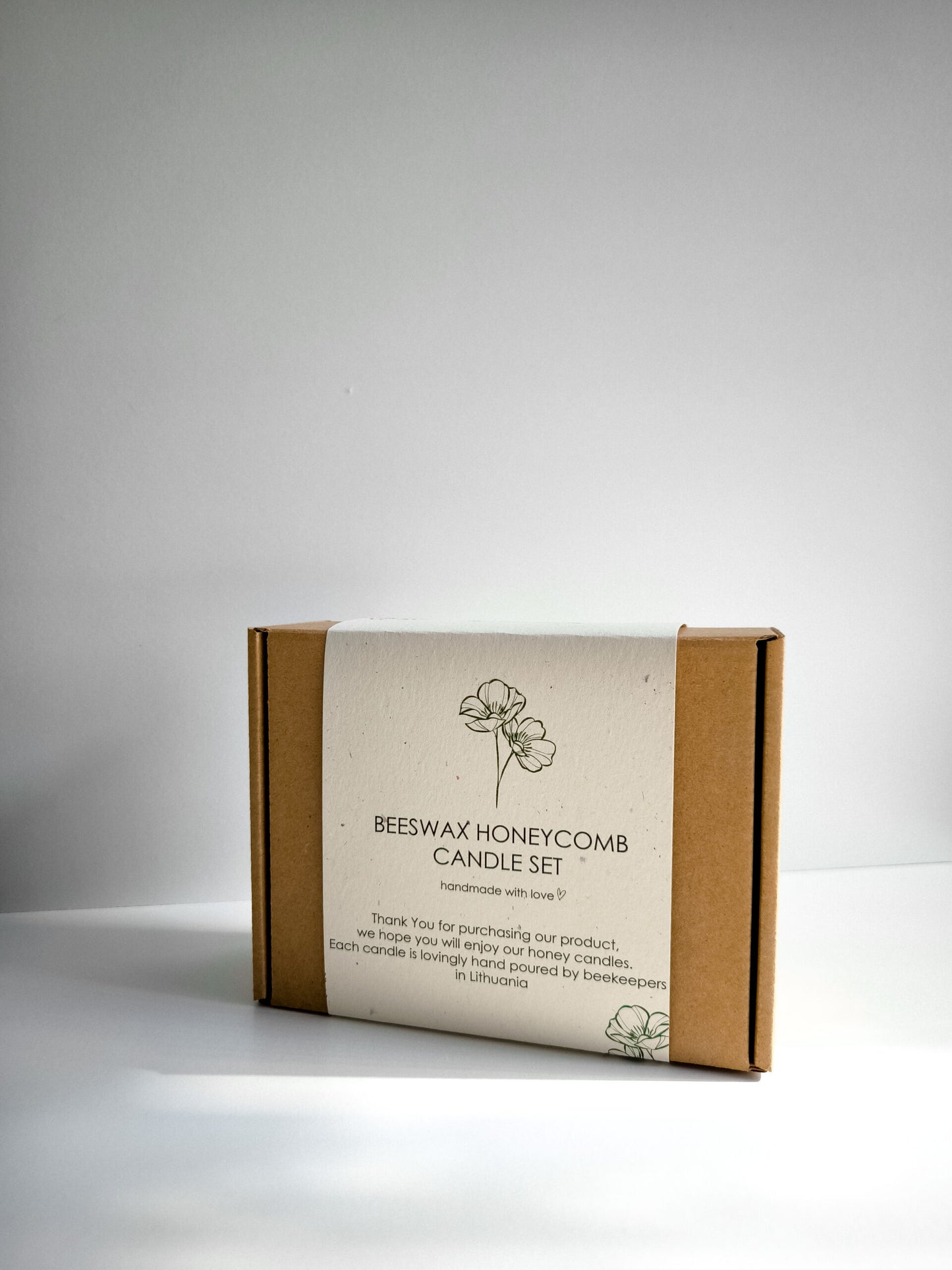 HoneyComb Candle Set | Handmade