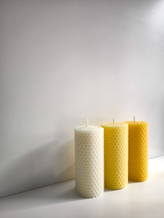 HoneyComb Candle Set | Handmade