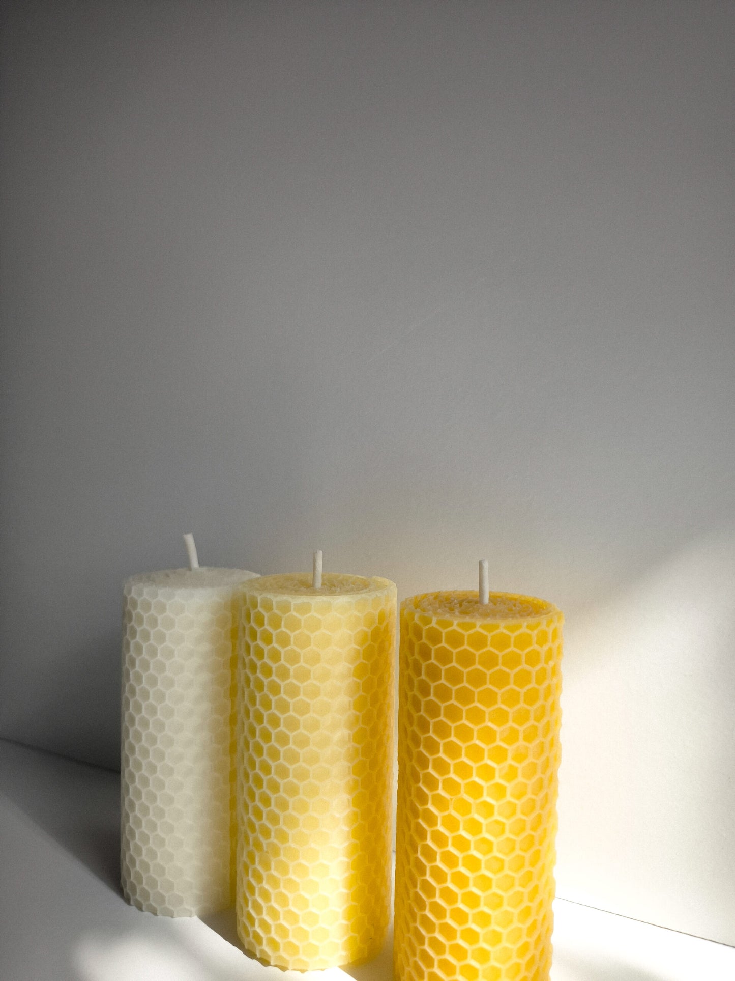 HoneyComb Candle Set | Handmade